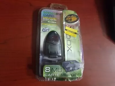 XBOX Memory Card 8 MB. Brand New! Mad Catz Black/Green GameShark! • $40