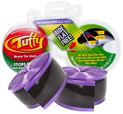 Mr Tuffy Tire Liner Tube Protector Pair 29x2.0-2.5 Purple • $23.34