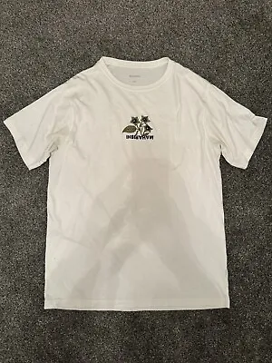 Maharishi Embroidered White Tee Shirt Large • £40