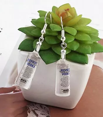 YOU CHOOSE Drink Food Earrings Alcohol Bottle Beer Wine Candy Soup Coffee Fun 3D • $18.99