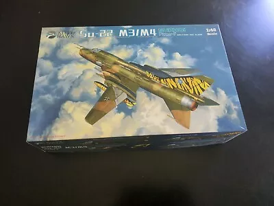 Lots Of Extras!!! Kitty Hawk 80146 Sukhoi Su-22 M3/M4 Fitter-F  1:48 • $155