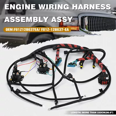 Wiring Harness For 99-01 F250 F350 7.3L V8 Powerstroke Diesel Engine W/o Calif • $117.90