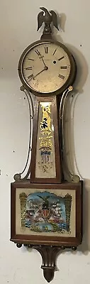 Rare Antique E Howard #95 Presentation Banjo Clock For Bigelow Kennard  • $1750