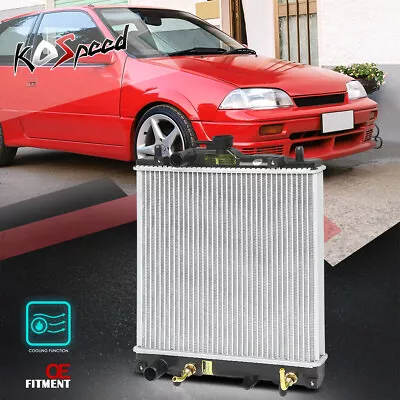 DPI 1732 Aluminum Core Cooling Radiator For 95-01 Suzuki Swift Chevy Metro 1.3L • $62.99