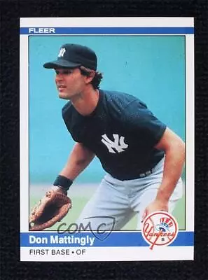 1984 Fleer Don Mattingly #131 Rookie RC • $4.25