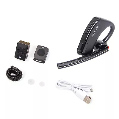 1Set BluetoothWireless Headset M Plug PTT Earphone For Motorola Walkie Talkie • $43.99