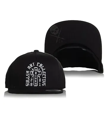 BRAND NEW Sullen Art Collective PACHUCO Snapback Hat BLACK LIMITED RELEASE • $30.55