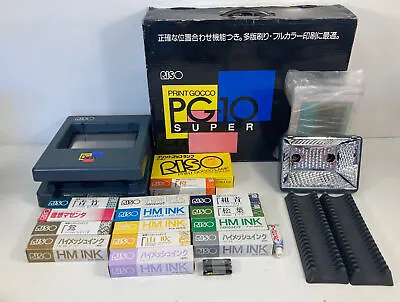 RISO Print Gocco PG-10 Super Printing Machine Multiple Layer Screen Printer • $260