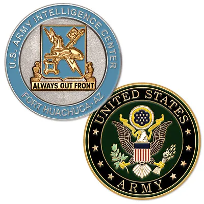 NEW U.S. Army Intelligence Center Fort Huachuca AZ Challenge Coin • $15.99