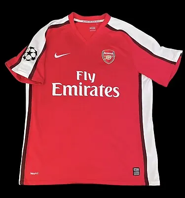 100% Authentic Arsenal #11 Robin Van Persie Soccer Nike Jersey Size Large Men • $151.99
