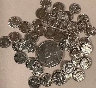 Mini U.S. Nickel Coins (50) Metal • $9.95