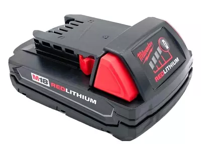 New- Milwaukee M18 1.5 Ah 18V Lithium Ion Battery- 48.11.1815 • $34.94