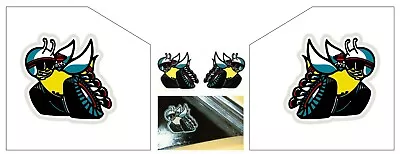 68 69 70 71 Mopar Dodge Scat Pack Bee Window Decal Pair BEST Available! Like NOS • $25