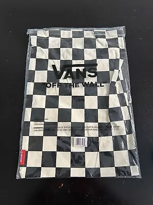 VANS FAMILY EXCLUSIVE Black & White Checkered Shoe Bag BRAND NEW Nice • $30