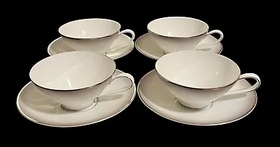 Set Of 4 Vintage Rosenthal Elegance Tea Coffee Cup & Saucer Set Excellent • $24.99