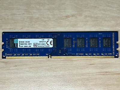 Kingston 8GB 1600MHz 2Rx8 PC3L-12800U KVR16LN11/8 CL11 DDR3 Desktop RAM / Memory • $20.45