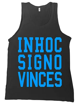 $19.99 • Buy Sigma Chi In Hoc Signo Vinces Bella + Canvas Tank Top Inhoc Shirt MANY COLORS