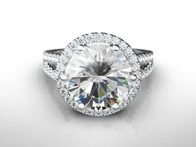 IGI Certified Diamond Engagement Ring VS2 F Round Cut 3 50 Ct Sparkling • $1