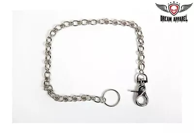 21  Inches Long Chrome Motorcycle Biker Fashion Wallets Keys Chain • $27.99