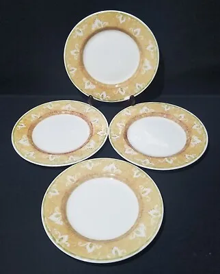 Set Of 4 Pier 1 Moroccan Salad Plates 8 3/8  Geometric Design Preowned England • $20