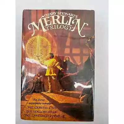 Merlin Trilogy By Mary Stewart 3 Novels 1983 Hard Cover Book W/Dust Jacket • $14.95