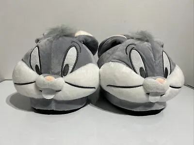 Warner Bros Movie World - Size Large Unisex Bugs Bunny Slippers - BNWT • $39