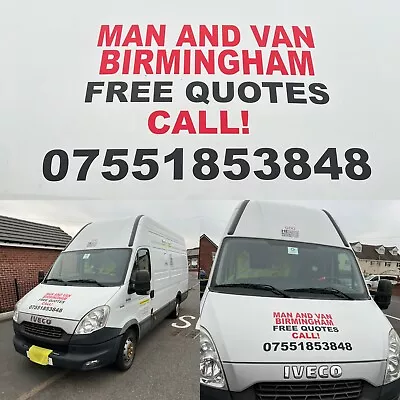 Man & Van Courier Service Ebay Sales Collection & Delivery Birmingham • £25