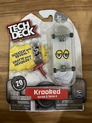 Tech Deck Krooked Series 8 Fingerboard Scratch & Reveal New • $13.99