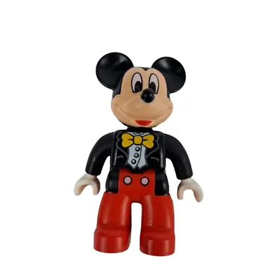 Lego Mickey Mouse Duplo Figure Yellow Bow-Tie Red Pants Disney Toy Suit • $6.08