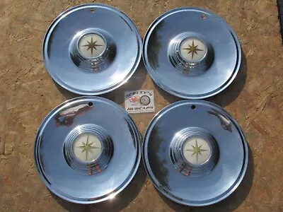 $599.95 • Buy 1957 Lincoln Premiere 15  Hot Rod, Custom Wheel Covers, Hubcaps. Set Of 4
