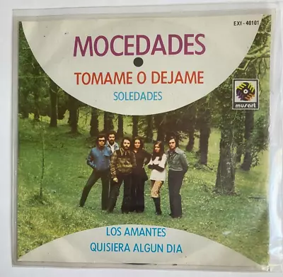 Mocedades -tomame O Dejame / Los Amantes- 1974 Mexican 7¨ Ep Ps Latin Pop • $6.99