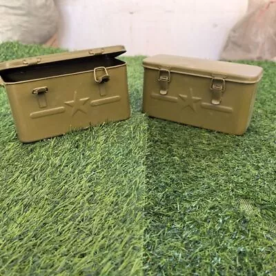 Chinese Military Surplus Tool Box Iron Box Soviet Made Tool Storage Box • $20.23