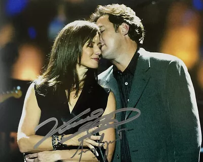 VINCE GILL & AMY GRANT HAND SIGNED 8x10 PHOTO COUNTRY SINGER AUTOGRAPHED PROOF • $63.75