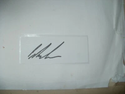 £3.99 • Buy Signed Whitesticker-ben Dwarshius-worcestershire,australia Cricket