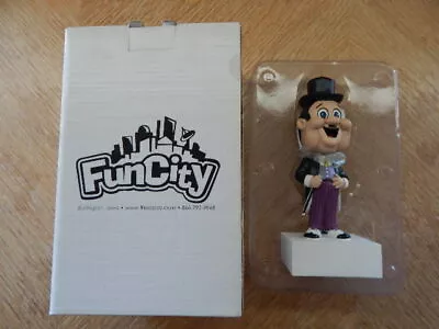 RARE Oliver Hardy Bobblehead From FunCity-Handmade Figure 7  Tall NEW In Box! • £11.56