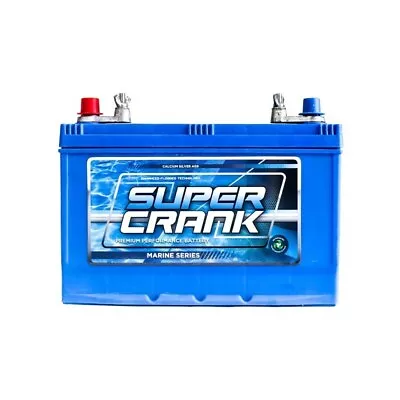 Super Crank N70ZZM SCMF 105 Ah 800CCA Marine Battery • $269.95