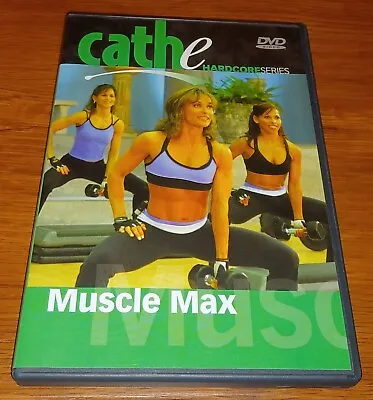 Cathe Friedrich Hardcore Series Muscle Max DVD • $6.99