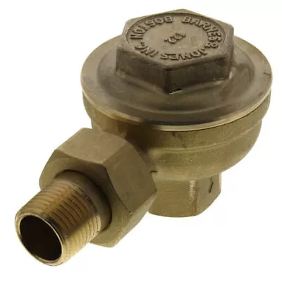 BARNES & JONES 122A 1/2 NPT Angle Radiator Steam Trap • $91.56