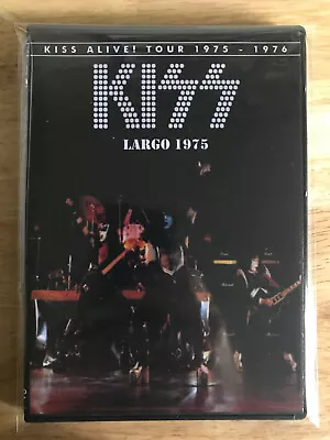 KISS - Live In Largo 1975 DVD Gene Simmons Paul Stanley Ace Frehley • $13.60