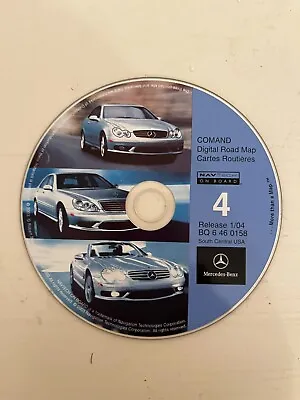 Mercedes-Benz Navigation CD For Comand Map Data #4 1/04 • $15.95