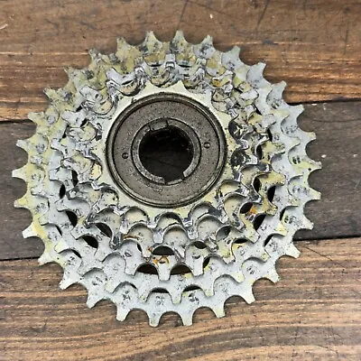 Vintage Suntour Perfect Freewheel 6s 30 Tooth 14 Tooth 6 Speed Road 2 Prong XK • $39.99