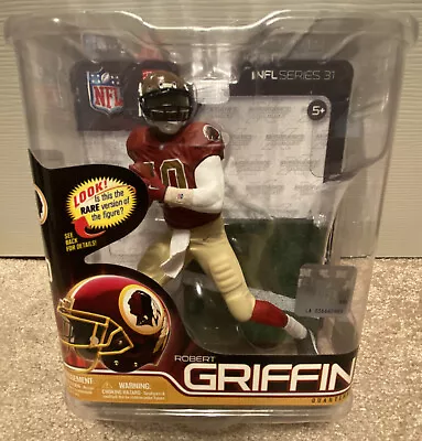 Robert Griffin- Mcfarlane NFL 31 Throwback 80th Redskins Exclusive Variant New • $19.99