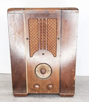 Antique Emerson 36 Radio Wood Tube Tombstone Radio 1930s Vintage Original Works • $424.15