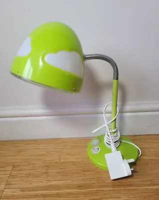 IKEA Skojig Cloud Lamp Plug In Very Good Condition Kids Room Green • £19.99