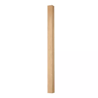 Staircase Newel Post Square Edge 90mm Pine Or Oak 1.5m • £26.95