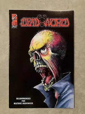 DEADWORLD #1 Arrow Comics (1986) Vintage Zombie Horror - 1st Print - • $15