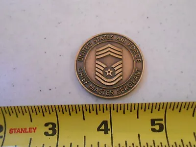 Rare Named Chief Master Sergeant Air Force Usaf Military Challenge Coin • $8.99