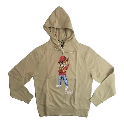 AKOO Men’s L/S Pullover Hoodie 100% Authentic SIZE Large Logo Wheat French Terry • $84.99
