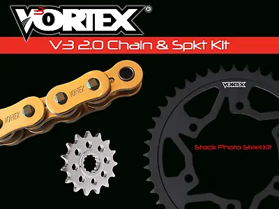 Vortex 520 Chain And Sprocket Kit 15-45 Tooth CKG6291 For Suzuki GSX-R600 06-10 • $161.46