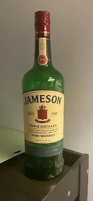 6 Jameson Irish Whiskey Bottles 1 Liter Empty With Cap • $25